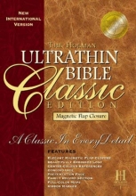 Cover art for Niv Ultrathin Classic Bible With Magnetic Closure, British Tan Bonded Leather