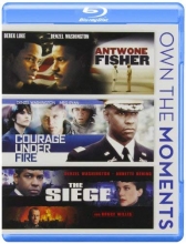 Cover art for Antwone Fisher / Courage Under Fire / The Siege Triple Feature Blu-ray