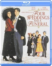 Cover art for Four Weddings and A Funeral Blu-ray