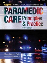 Cover art for Paramedic Care: Principles & Practice, Volume 1 (5th Edition)