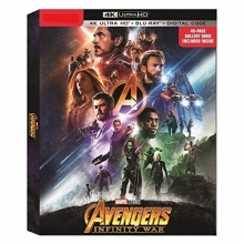 Cover art for Marvel Avengers: Infinity War Limited Edition  with exclusive 40-page Gallery Book