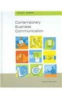 Cover art for Contemporary Business Communication, 6th Edition