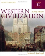 Cover art for Western Civilization: A Brief History, Volume II