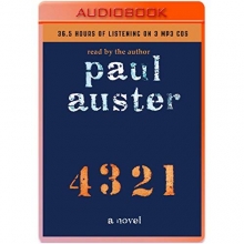 Cover art for 4 3 2 1: A Novel