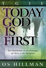 Cover art for Today God Is First