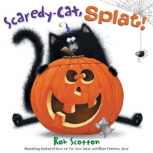Cover art for Scaredy-Cat, Splat! (Splat the Cat)