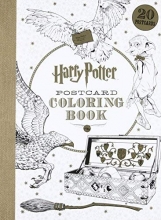 Cover art for Harry Potter Postcard Coloring Book