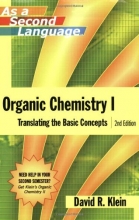 Cover art for Organic Chemistry I as a Second Language: Translating the Basic Concepts