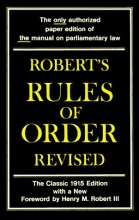 Cover art for Robert's Rules of Order
