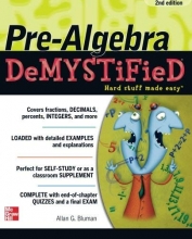 Cover art for Pre-Algebra DeMYSTiFieD, Second Edition