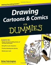 Cover art for Drawing Cartoons and Comics For Dummies