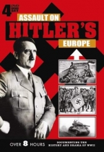 Cover art for Assault on Hitler's Europe - 4 DVD Set!