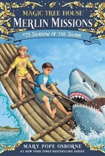 Cover art for Shadow of the Shark (Magic Tree House #25 (R) Merlin Mission)