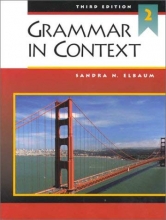 Cover art for Grammar in Context 2, Third Edition (Student Book)