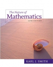Cover art for Nature of Mathematics, 12th Edition