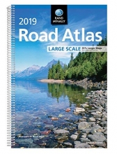 Cover art for 2019 Rand McNally Large Scale Road Atlas