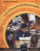 Cover art for Words Their Way Letter and Picture Sorts for Emergent Spellers (2nd Edition)