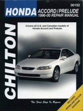 Cover art for Honda Accord and Prelude, 1996-00 (Chilton Total Car Care Series Manuals)