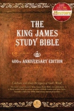 Cover art for The King James Study Bible: King James Version, Brown Genuine Leather