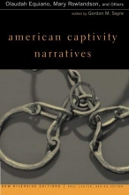 Cover art for American Captivity Narratives   (New Riverside Editions)