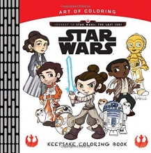 Cover art for Art of Coloring Journey to Star Wars: The Last Jedi: Keepsake Coloring Book
