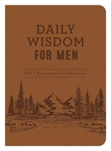 Cover art for Daily Wisdom for Men 2017 Devotional Collection