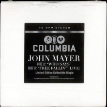 Cover art for Who Says b/w Free Fallin' (Live)