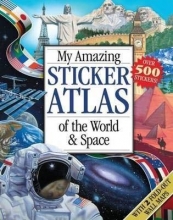 Cover art for My Amazing Sticker Atlas of the World and Space (UK)