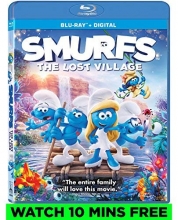 Cover art for Smurfs: The Lost Village [Blu-ray]