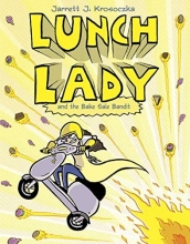 Cover art for Lunch Lady and the Bake Sale Bandit (Lunch Lady, Book 5)