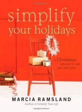 Cover art for Simplify Your Holidays: A Christmas Planner to Use Year After Year