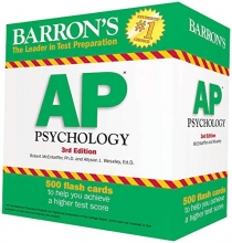 Cover art for Barron's AP Psychology Flash Cards, 3rd Edition
