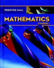 Cover art for PRENTICE HALL MATH COURSE 1 STUDENT EDITION