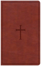 Cover art for CSB Ultrathin Reference Bible, Brown LeatherTouch
