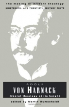 Cover art for Adolf Von Harnack: Liberal Theology at Its Height