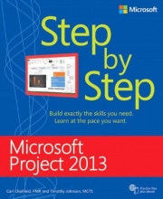 Cover art for Microsoft Project 2013 Step by Step