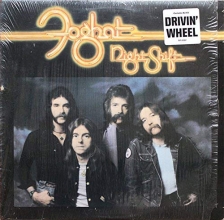 Cover art for FOGHAT "NIGHT SHIFT" LP 1976