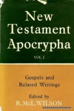 Cover art for New Testament Apocrypha vol 1: Gospels and Related Writings