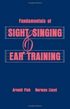 Cover art for Fundamentals of Sight Singing and Ear Training