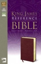 Cover art for KJV, Reference Bible, Giant Print, Personal Size, Bonded Leather, Burgundy, Red Letter Edition (King James Reference Line)