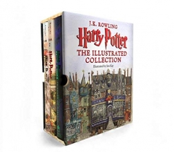 Cover art for Harry Potter: The Illustrated Collection (Books 1-3 Boxed Set)