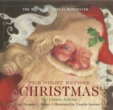 Cover art for Night Before Christmas board book: The Classic Edition