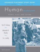 Cover art for AP Study Guide to accompany Human Geography: People, Place, and Culture