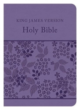 Cover art for The KJV Compact Gift & Award Bible Reference Edition [Purple]