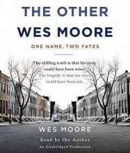 Cover art for The Other Wes Moore: One Name, Two Fates [OTHER WES MOORE 5D] [Compact Disc]