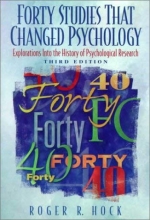 Cover art for Forty Studies That Changed Psychology: Explorations into the History of Psychological Research