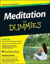 Cover art for Meditation For Dummies, with Audio CD