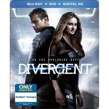 Cover art for Divergent, Limited Edition Steelbook [Blu-ray]
