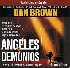 Cover art for Angeles & Demonios/Angels & Demons (Audio libro / audiolibros) (Spanish Edition)