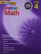 Cover art for Spectrum Math, Grade 4